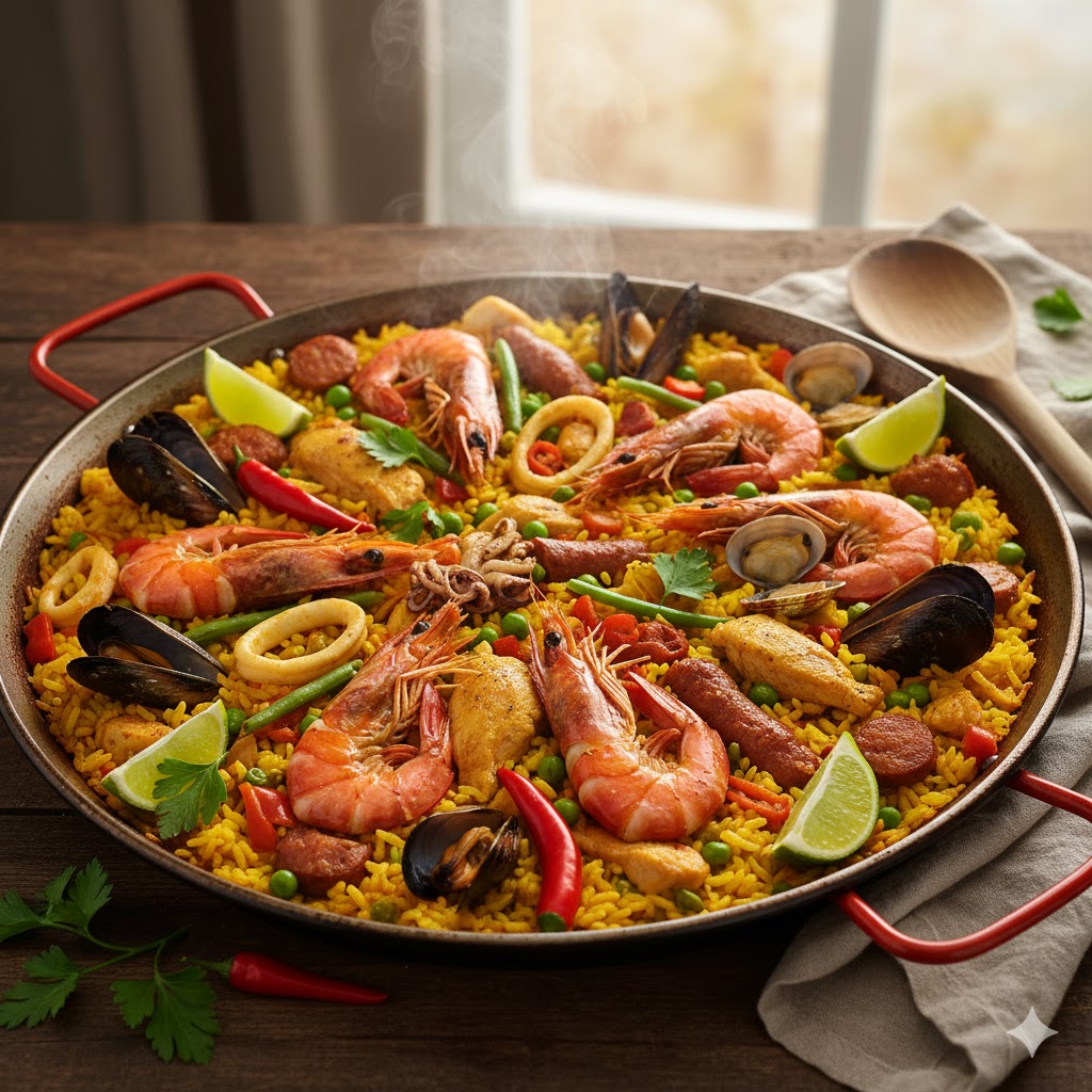 Paella do Big Fish